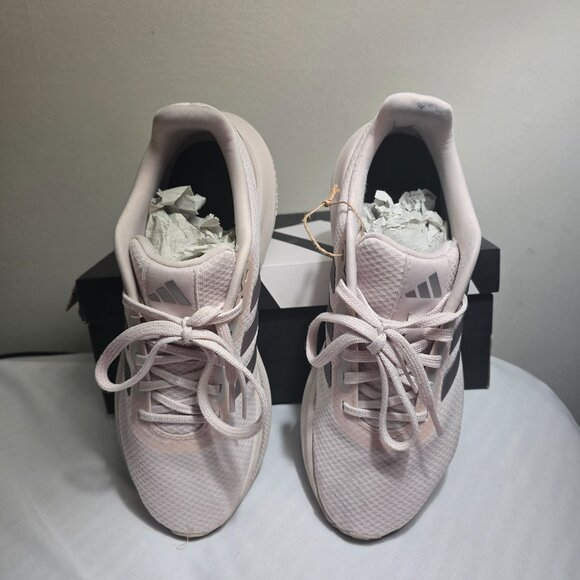 Adidas Women's Light Pink & Gray Runfalcon 3.0 W Running Shoes W Cloudfoam - 9.5 - Picture 4 of 7